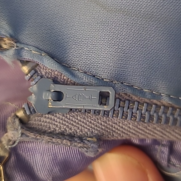 VTG 1950s Handmade Fit n' Flare Layered Blue Short Sleeved Cocktail Dress - Picture 11 of 17